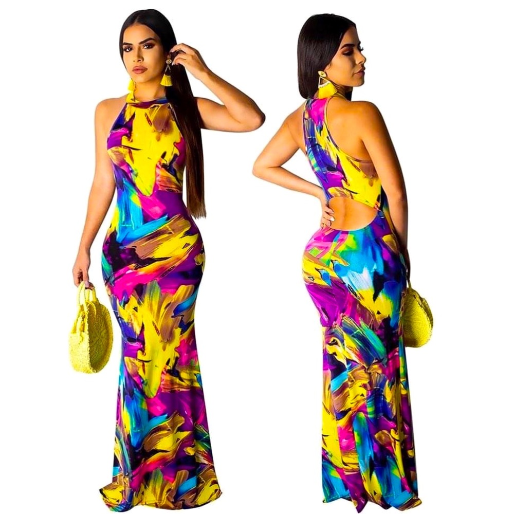 Multi-color Dress